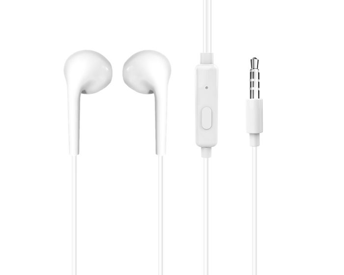 Dudao X10S Lateral Earbuds Ενσύρματα Ακουστικά - White