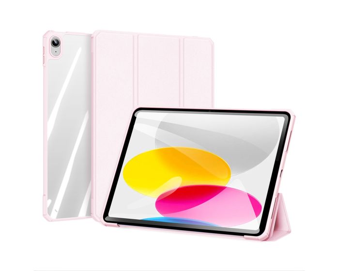 DUX DUCIS Copa Smart Book Case Θήκη με Δυνατότητα Stand - Pink (iPad 10.9 2022)