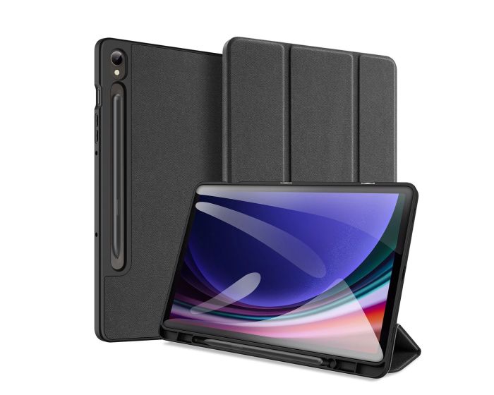 DUX DUCIS Domo Smart Book Case Θήκη με Δυνατότητα Stand - Black (Samsung Galaxy Tab S9 FE 10.9)