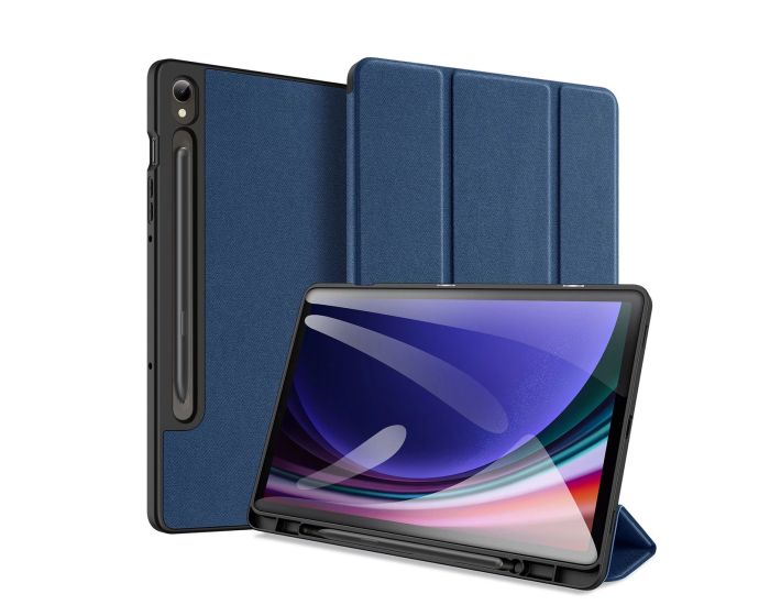 DUX DUCIS Domo Smart Book Case Θήκη με Δυνατότητα Stand - Blue (Samsung Galaxy Tab S9 FE 10.9)