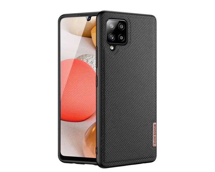 DUX DUCIS Fino TPU and Fabric Case - Black (Samsung Galaxy A42 5G)