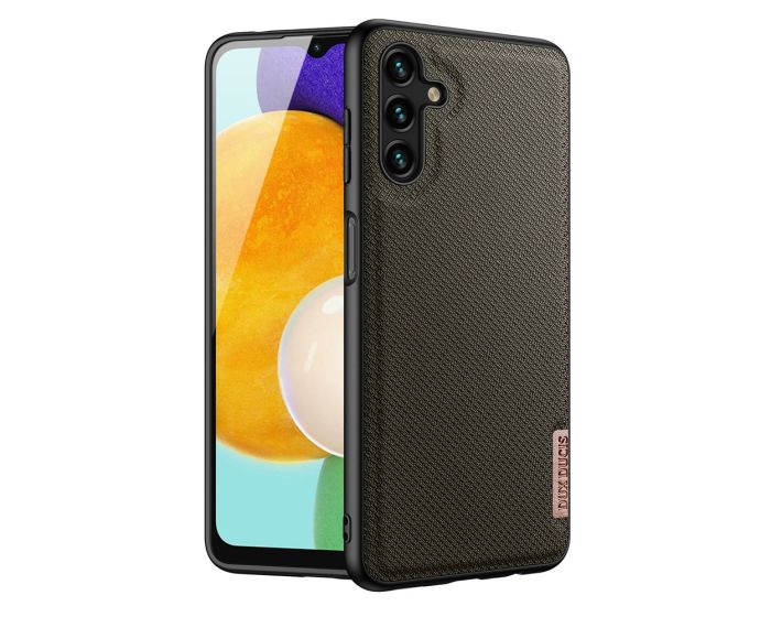 DUX DUCIS Fino TPU and Fabric Case - Soldier Green (Samsung Galaxy A13 5G)