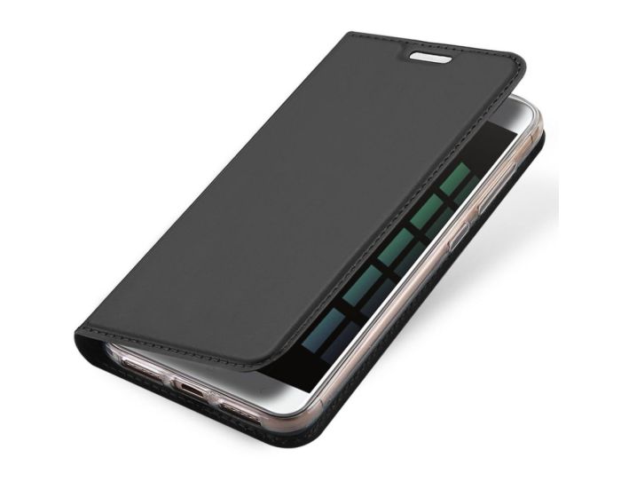DUX DUCIS SkinPro Wallet Case Θήκη Πορτοφόλι με Δυνατότητα Stand - Grey (Xiaomi Mi8 SE)