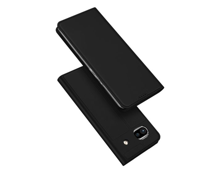DUX DUCIS SkinPro Wallet Case Θήκη Πορτοφόλι με Stand - Black (Google Pixel 7a)