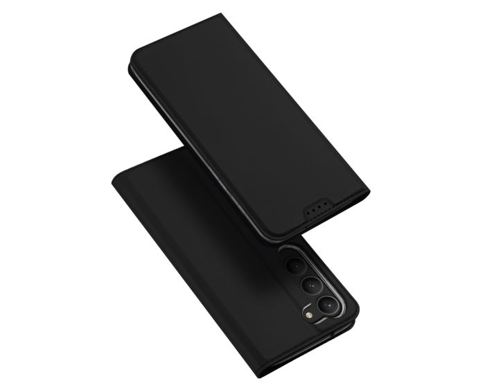 DUX DUCIS SkinPro Wallet Case Θήκη Πορτοφόλι με Stand - Black (Samsung Galaxy S23 Plus)