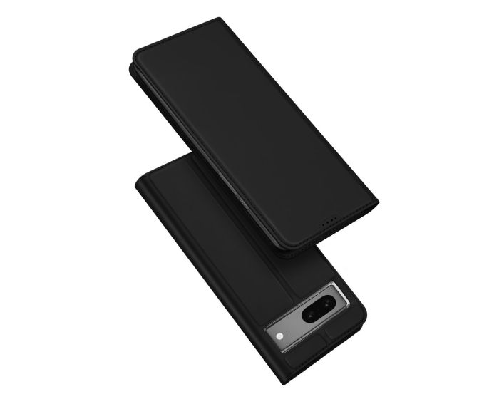 DUX DUCIS SkinPro Wallet Case Θήκη Πορτοφόλι με Stand - Black (Google Pixel 7)