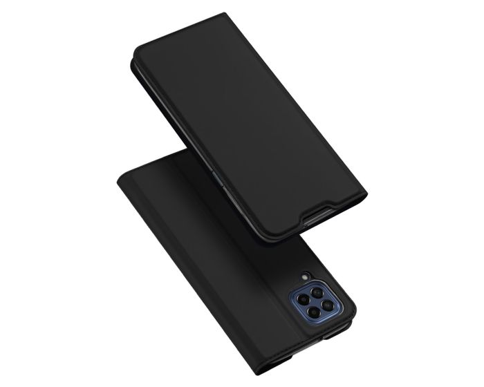 DUX DUCIS SkinPro Wallet Case Θήκη Πορτοφόλι με Stand - Black (Samsung Galaxy M33 5G)