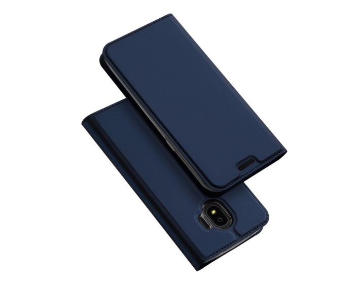 DUX DUCIS SkinPro Wallet Case Θήκη Πορτοφόλι με Δυνατότητα Stand - Navy Blue (Samsung Galaxy J4 2018)