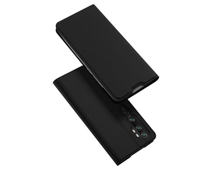 DUX DUCIS SkinPro Wallet Case Θήκη Πορτοφόλι με Stand - Black (Xiaomi Mi Note 10 / Note 10 Pro)