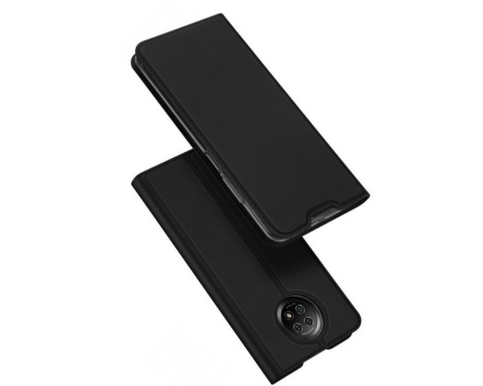 DUX DUCIS SkinPro Wallet Case Θήκη Πορτοφόλι με Stand - Black (Xiaomi Redmi Note 9T 5G)