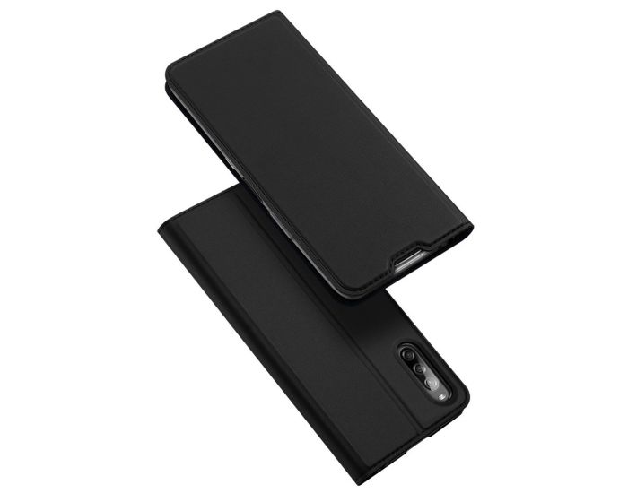 DUX DUCIS SkinPro Wallet Case Θήκη Πορτοφόλι με Stand - Black (Sony Xperia L4)