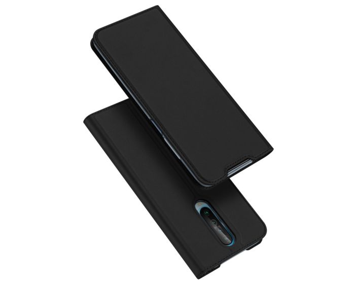 DUX DUCIS SkinPro Wallet Case Θήκη Πορτοφόλι με Stand - Black (Xiaomi Redmi K30)