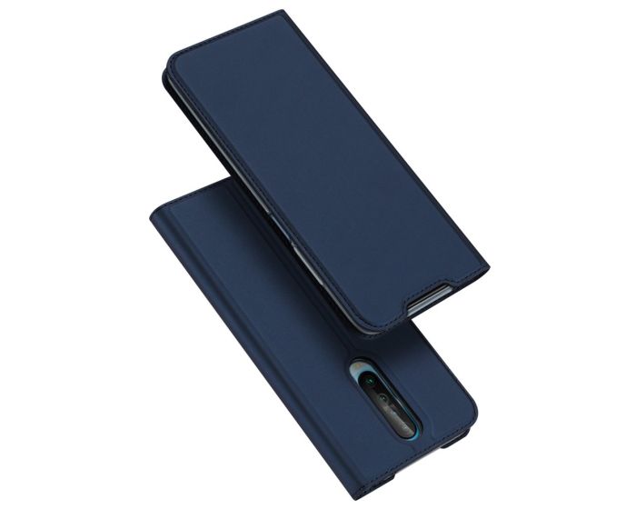 DUX DUCIS SkinPro Wallet Case Θήκη Πορτοφόλι με Stand - Navy Blue (Xiaomi Redmi K30)