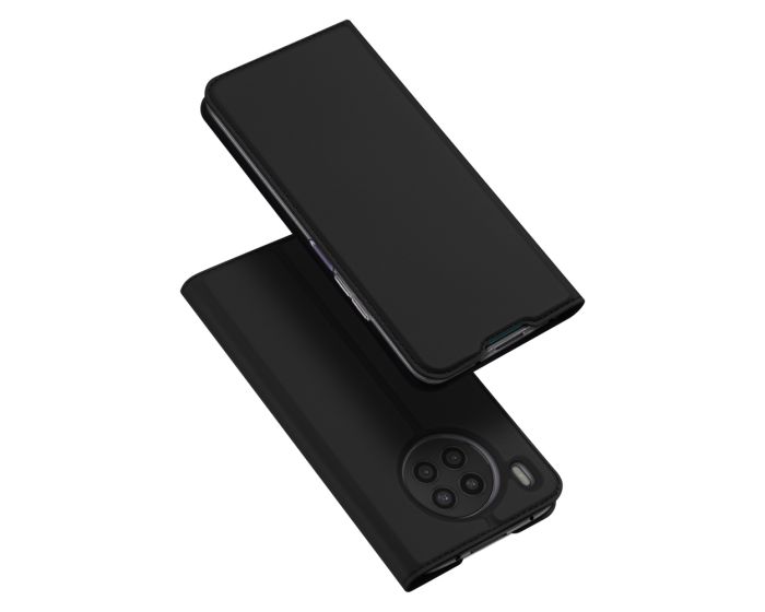 DUX DUCIS SkinPro Wallet Case Θήκη Πορτοφόλι με Stand - Black (Huawei Honor 50 Lite)