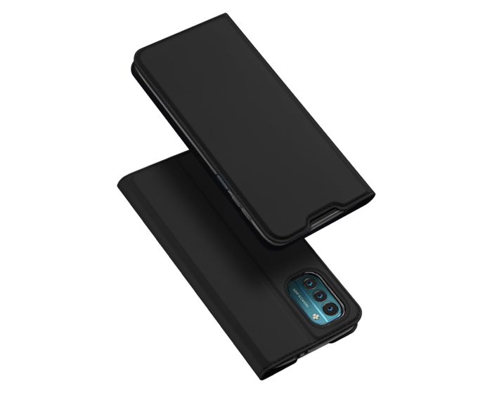 DUX DUCIS SkinPro Wallet Case Θήκη Πορτοφόλι με Δυνατότητα Stand - Black (Nokia G21 / G11)