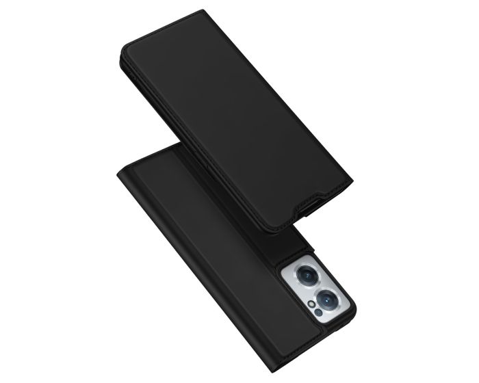 DUX DUCIS SkinPro Wallet Case Θήκη Πορτοφόλι με Stand - Black (OnePlus Nord CE 2 5G)