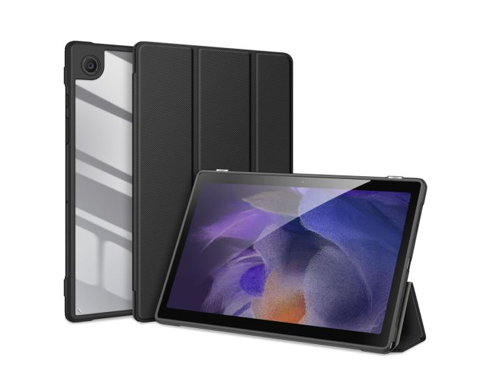 DUX DUCIS Toby Armored Smart Book Case Θήκη με Δυνατότητα Stand - Black (Samsung Galaxy Tab A8 10.5)