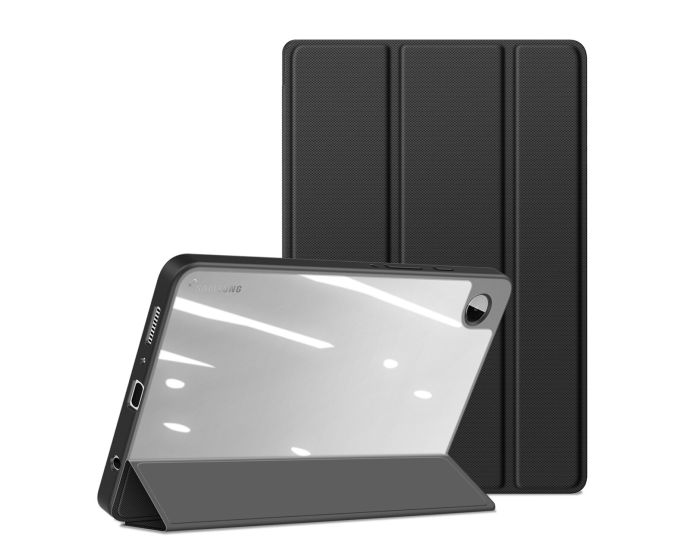 DUX DUCIS Toby Armored Smart Book Case Θήκη με Δυνατότητα Stand - Black (Samsung Galaxy Tab A9 8.7)