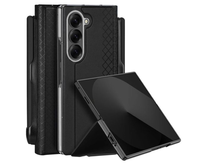 DUX DUCIS Bril PU Leather Case Θήκη Book - Black (Samsung Galaxy Z Fold7)