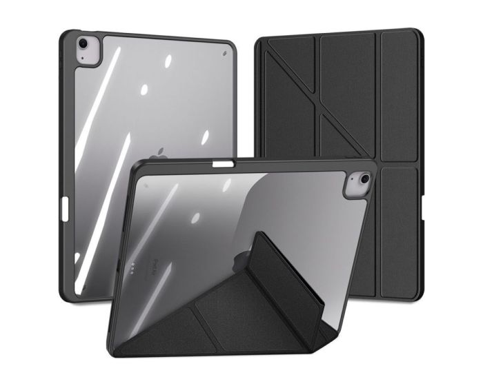DUX DUCIS Magi Flip Cover Smart Book Case Θήκη με Δυνατότητα Stand - Black (iPad Air 13'' 6 2024 / 7 2025 / 8 2026) - MT83008