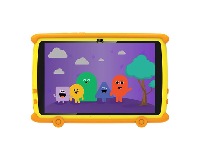EGOBOO Kiddoboo Kid Tablet 32GB/2GB Παιδικό Τάμπλετ 8" με Ελληνικό Μενού - Yellow