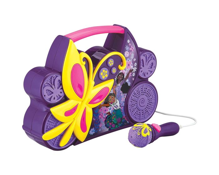 eKids Disney Encanto Sing Along Boombox Karaoke (EN-115) Karaoke με Μικρόφωνο για Παιδιά - Purple / Pink