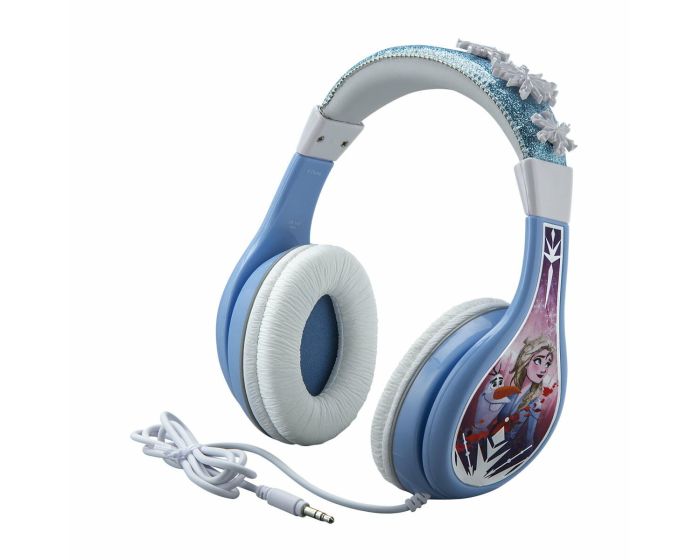 eKids Frozen 2 Headphones (PW-M40CH) Ενσύρματα Παιδικά Ακουστικά με Ασφαλή Μέγιστη Ένταση Ήχου - Γαλάζιο / Λευκό