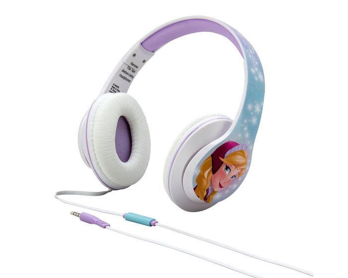 eKids Frozen Headphones (DI-M40FR) Ενσύρματα Παιδικά Ακουστικά με Ασφαλή Μέγιστη Ένταση Ήχου - Πολύχρωμα
