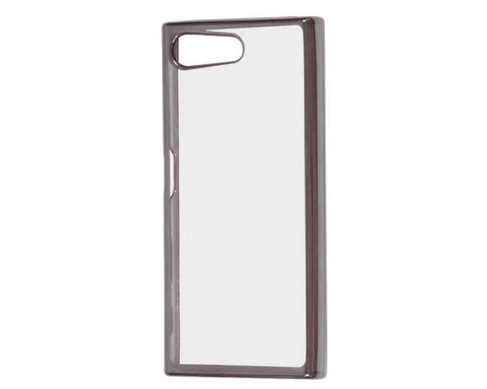 Forcell Electro Bumper Silicone Case Slim Fit - Θήκη Σιλικόνης Clear / Grey (Sony Xperia X mini / Compact)