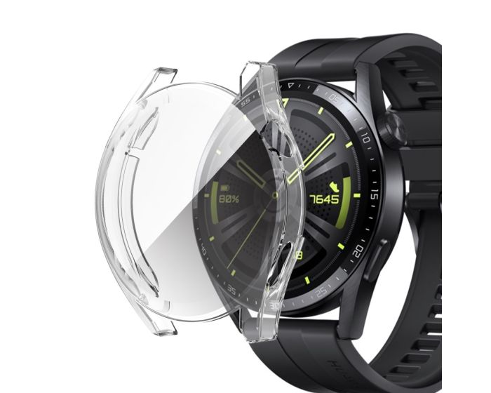 Electroplated TPU Cover Case Θήκη Σιλικόνης Transparent (Huawei Watch GT3 46mm)