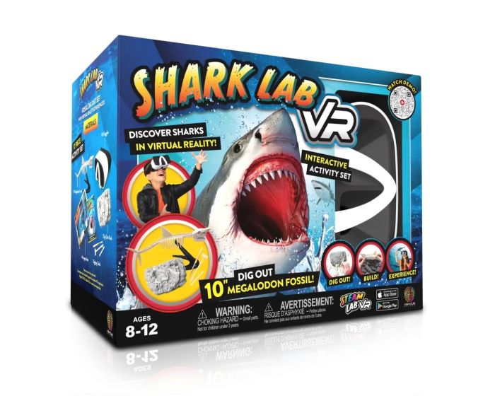 Abacus Brands Shark Lab VR Επιστημονικό Σετ Εικονικής Πραγματικότητας - Περιλαμβάνει Γυαλιά VR