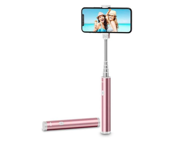 ESR Bluetooth Wireless Selfie Stick για Κινητά - Rose Gold