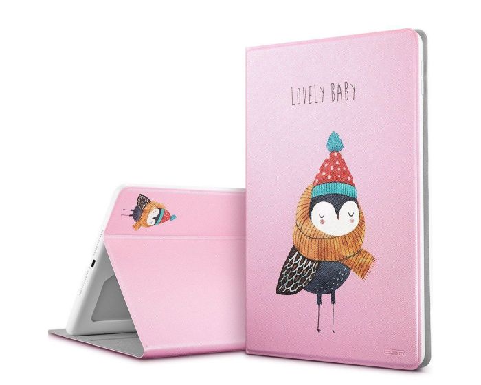 ESR Illusdesign Slim Case Stand - Lovely Owl (iPad 9.7'' 2017 / 2018)