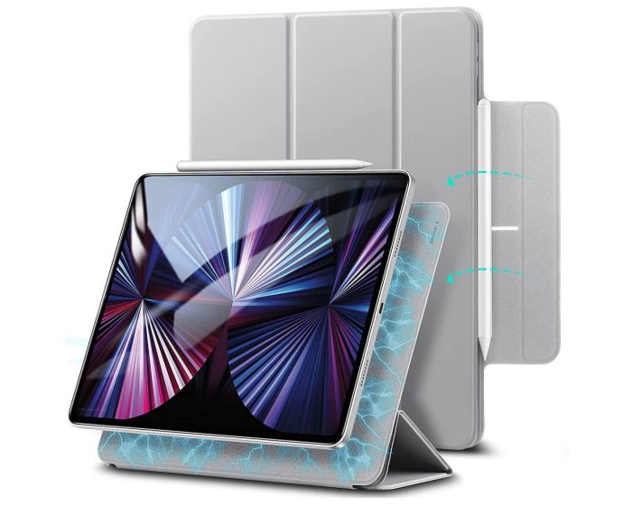 ESR Rebound Magnetic Smart Cover Stand Case - Silver Grey (iPad Pro 11 2020 / 2021 / 2022)