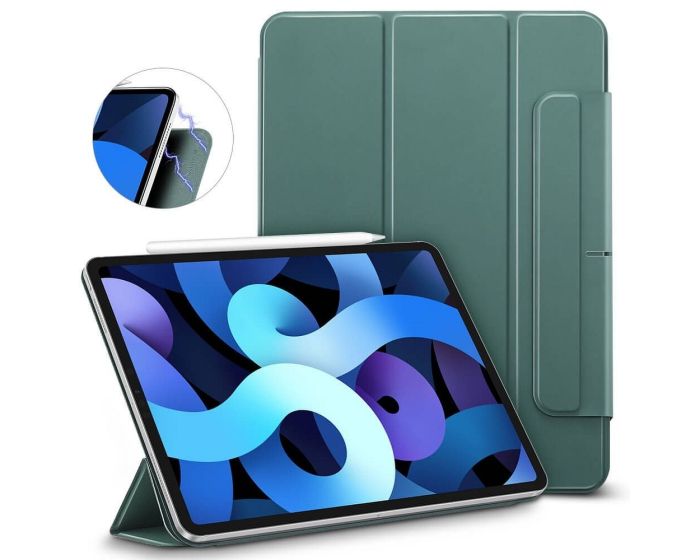 ESR Rebound Magnetic Smart Cover Stand Case - Cactus Green (iPad Air 4 2020 / 5 2022)