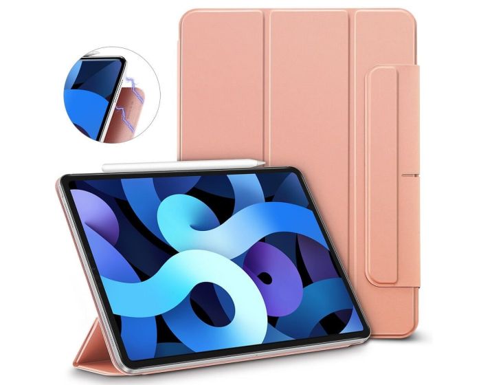 ESR Rebound Magnetic Smart Cover Stand Case - Rose Gold (iPad Air 4 2020 / 5 2022)