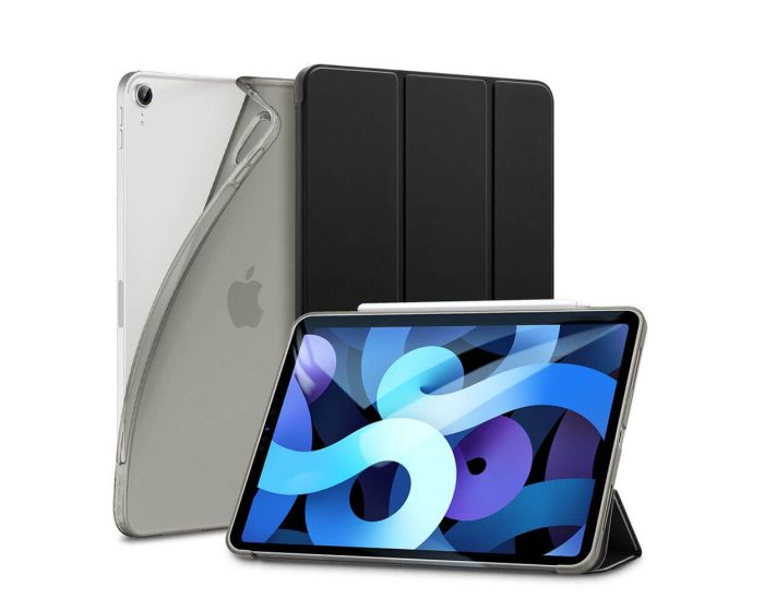 ESR Rebound Slim Case με δυνατότητα Stand - Jelly Black (iPad Air 4 2020 / 5 2022)