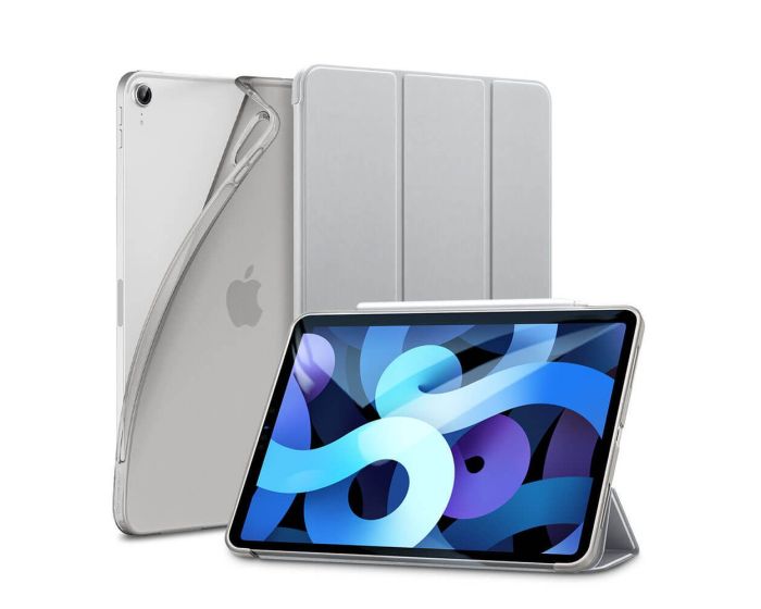 ESR Rebound Slim Case με δυνατότητα Stand - Silver Grey (iPad Air 4 2020 / 5 2022)