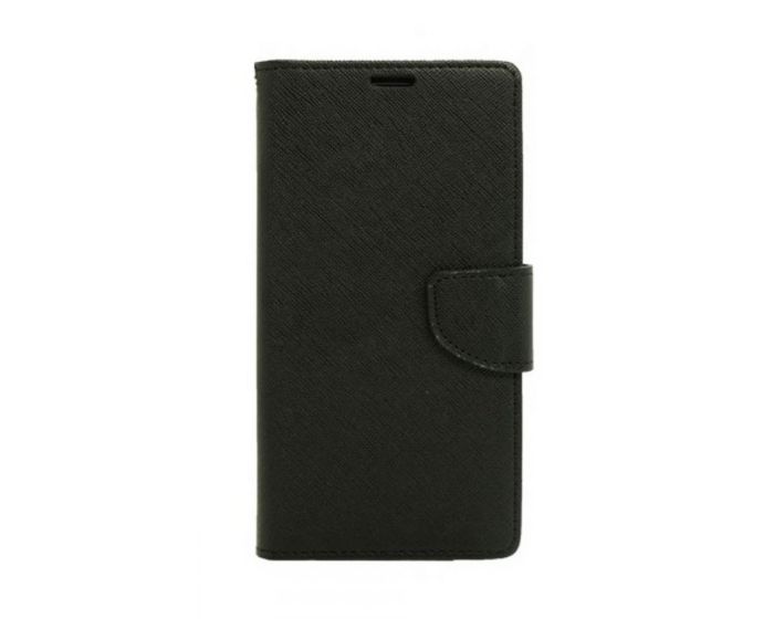 Tel1 Fancy Diary Case Θήκη Πορτοφόλι με δυνατότητα Stand Black (LG K5)