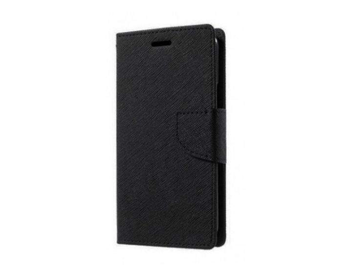 Tel1 Fancy Diary Case Θήκη Πορτοφόλι με δυνατότητα Stand Black (Huawei Mate 10)