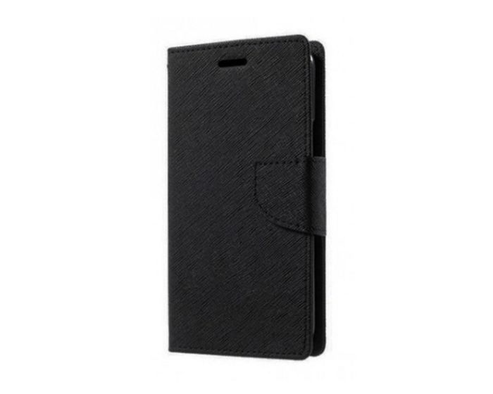 Tel1 Fancy Diary Θήκη Πορτοφόλι με δυνατότητα Stand Black (Sony Xperia L2)