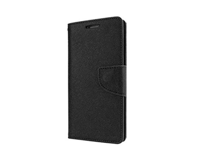 Tel1 Fancy Diary Case Θήκη Πορτοφόλι με δυνατότητα Stand Black (ZTE Blade A310)