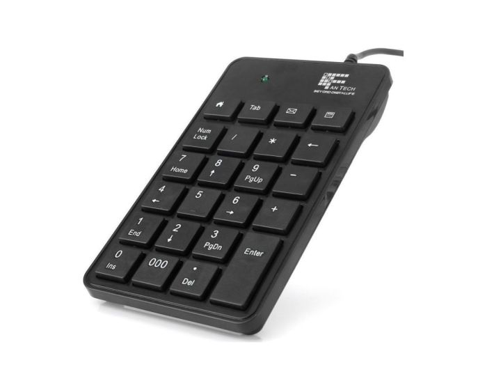 Fantech FTK-801 USB Numeric Keypad with 23 Keys Αριθμητικό Πληκτρολόγιο Μαύρο