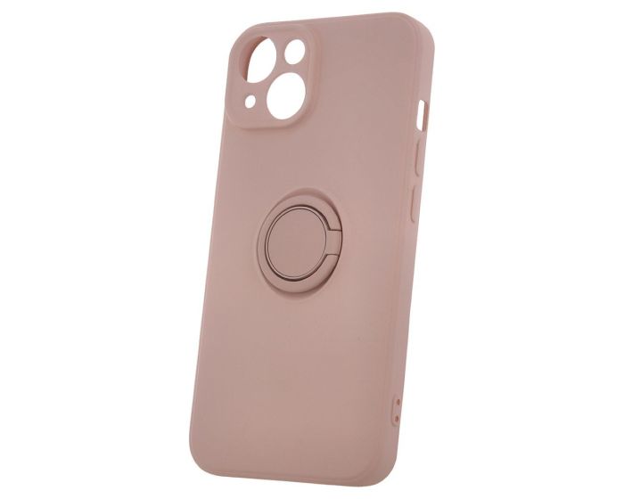 Finger Grip Silicone Ring Case - Pink (iPhone 16)