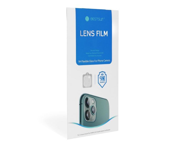 Flexible Nano Glass 9H Camera Lens Tempered Glass Film Prοtector (iPhone 11)