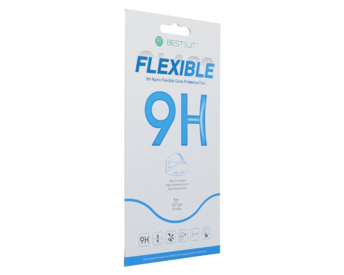 Flexible Nano Glass 9H Tempered Glass Film Prοtector (iPhone 12 / 12 Pro)