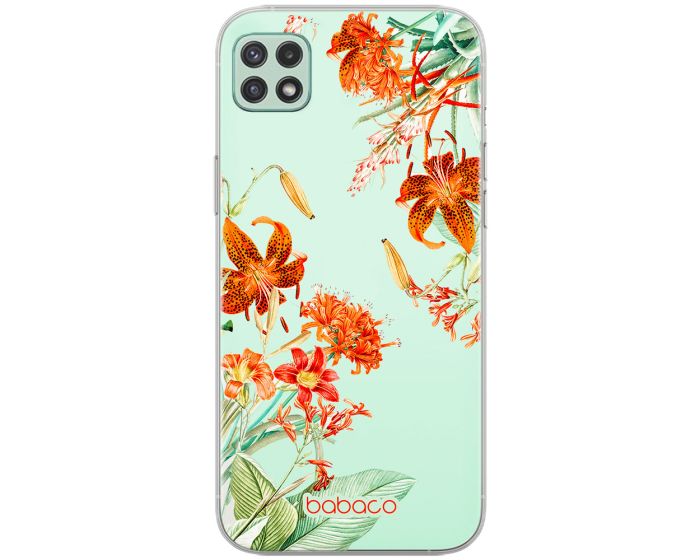 Babaco Flowers Silicone Case (BPCFLOW66666) Θήκη Σιλικόνης 057 Tiger Lily (Samsung Galaxy A22 5G)