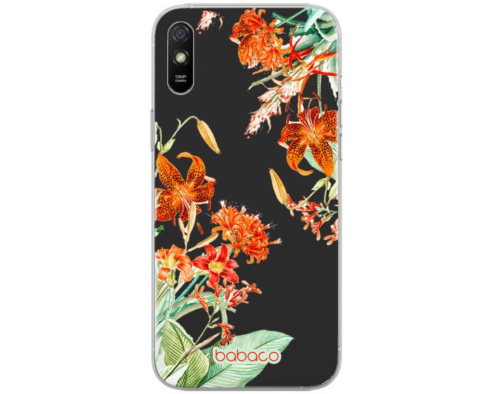 Babaco Flowers Silicone Case (BPCFLOW66545) Θήκη Σιλικόνης 057 Tiger Lily (Xiaomi Redmi 9A / 9AT)