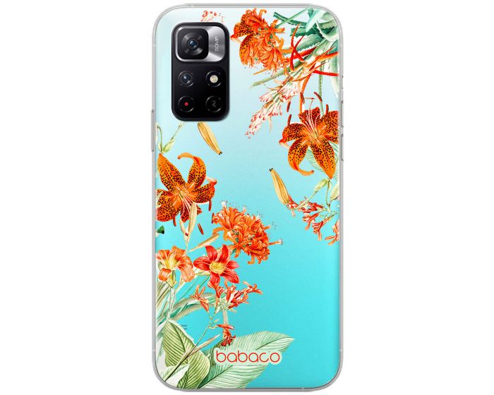 Babaco Flowers Silicone Case (BPCFLOW66707) Θήκη Σιλικόνης 057 Tiger Lily (Xiaomi Poco M4 Pro 5G / Redmi Note 11T 5G / 11S 5G)