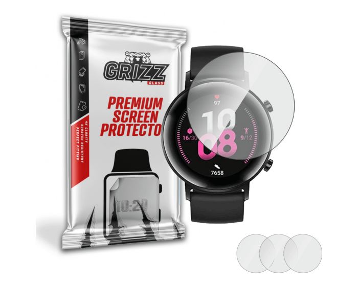Grizz Hydrogel Screen Protector 3pcs (Huawei Watch GT 2 42mm)